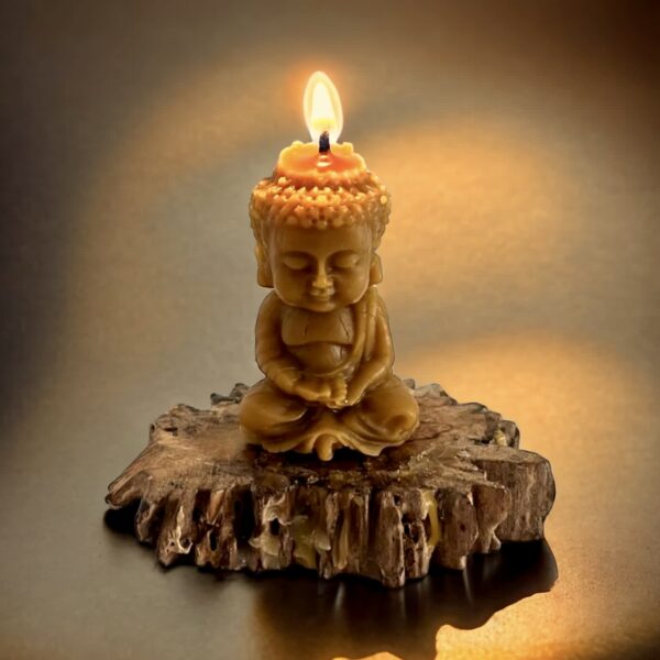 Buddha candle