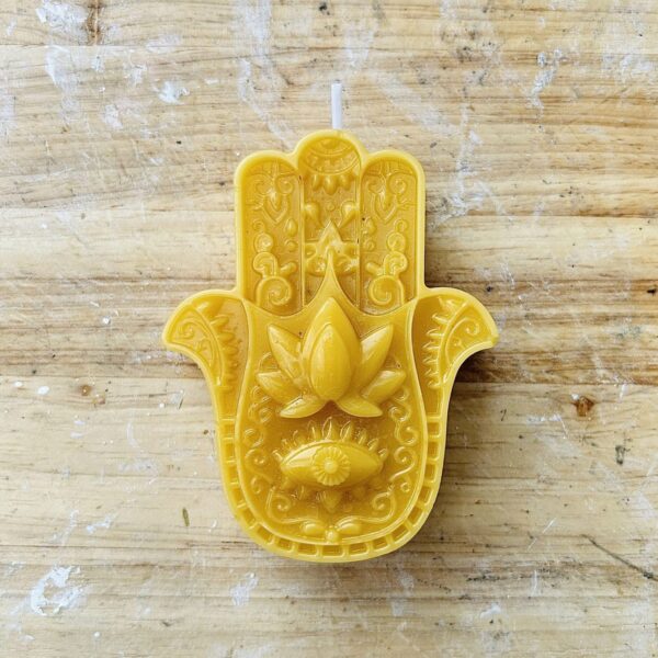 Hamsa Hand Candle