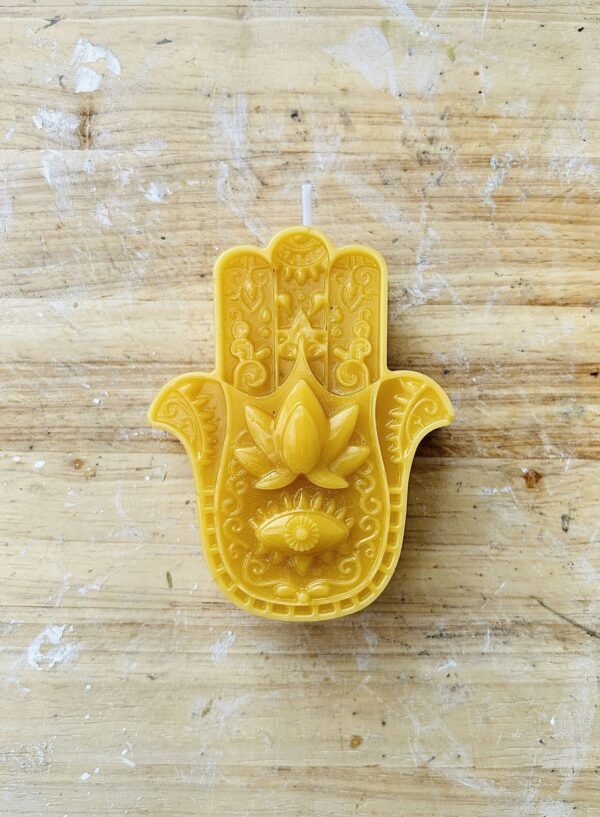 Hamsa Hand Candle