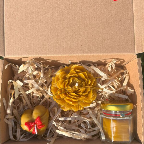 Beeswax candle giftset