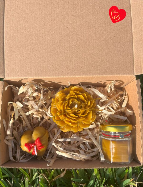 Beeswax candle giftset